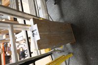 Lot 21 - WICKES ALUMINIUM FOLDING LEG PLASTERERS STAGE 29INCH LONG (VAT applicable)