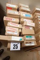 Lot 25 - 20 BOXES OF VENETIAN BLINDS INC. FAUXWOOD, APPROX. 70CM WIDTH (VAT applicable)