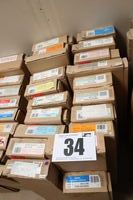 Lot 34 - APPROX. 20 BOXES OF VENETIAN BLINDS INC. FAUXWOOD, APPROX. 60CM WIDTH (VAT applicable)
