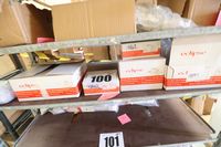 Lot 100 - CONTENTS OF SINGLE SHELF OF TROLLEY OF SENSES ROLLER SYSTEM COMPONENTS (VAT applicable)