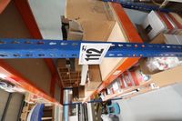 Lot 112 - 2X 3 HEIGHT BLUE & ORANGE RACKS (ONE LOCATED IN SLAT ROOM) (VAT applicable)