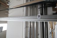 Lot 124 - LOUVOLITE ROLLER BOTTOM BAR IN ALUMINIUM  (VAT applicable)