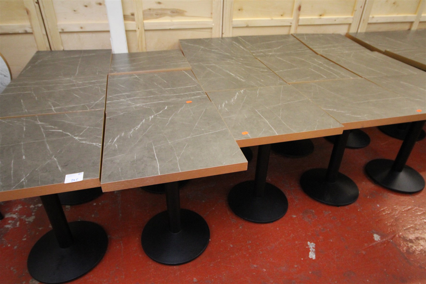 2 FT SQUARE TABLES £34 EACH