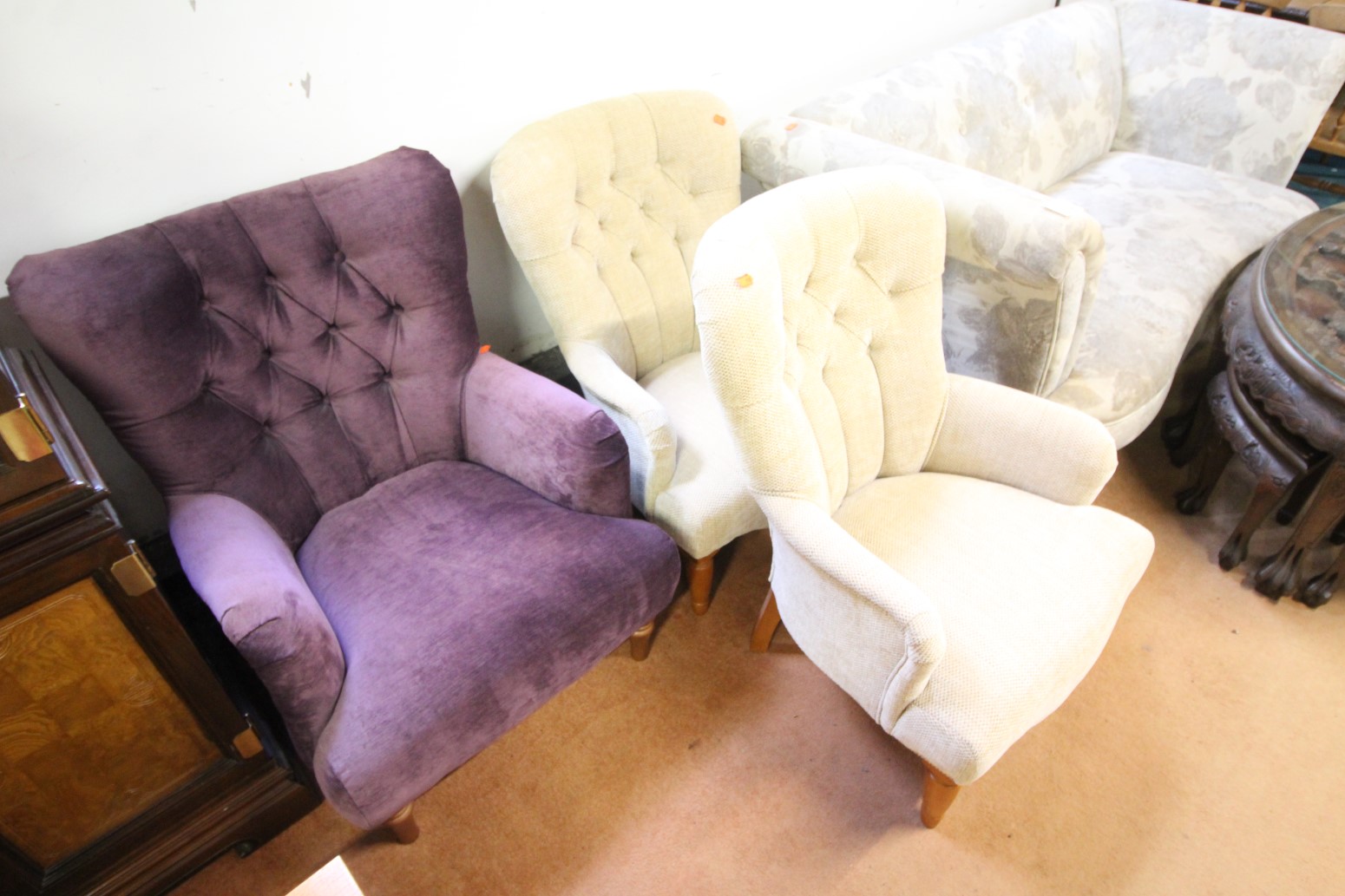 3 CHAIRS £95
