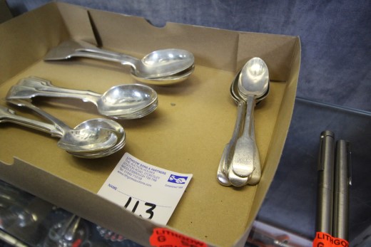 Silver spoons Â£250