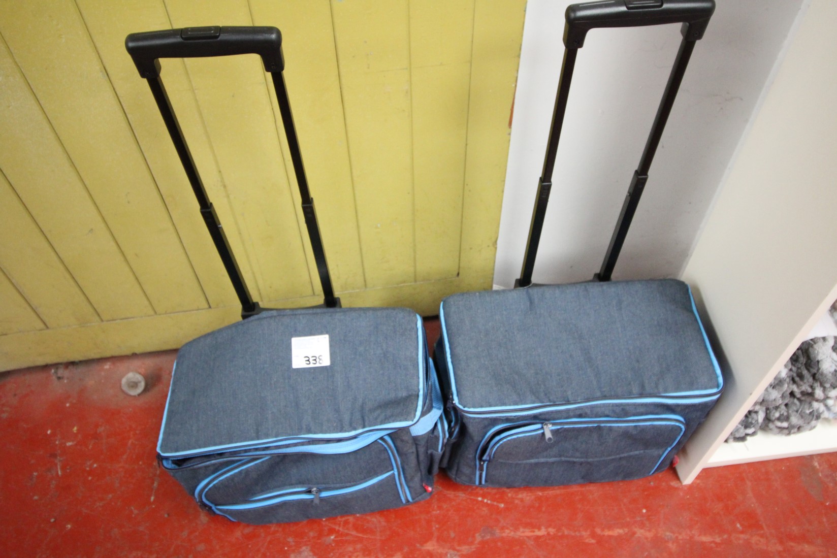2 insulated trolley bags £70