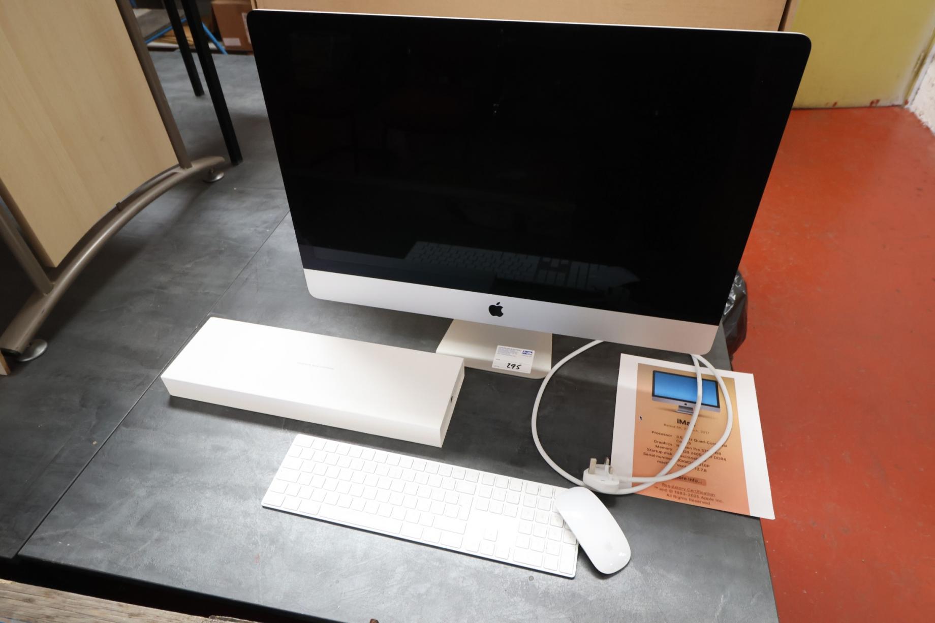 Look out for this 2017 Apple Mac computer in our 7th Oct auction.