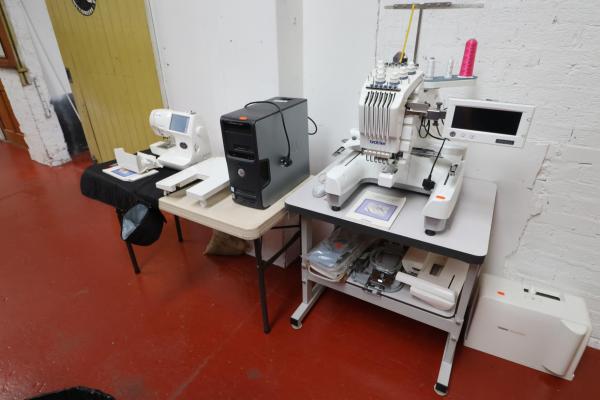 Look out for this embroidery machine in our 11 nov auction.